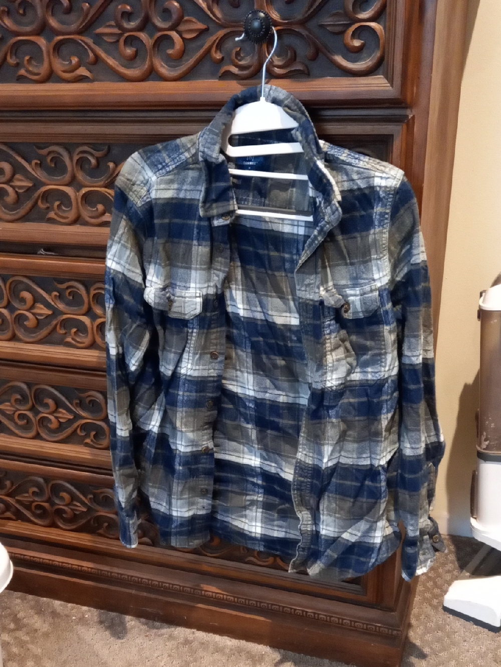 George Men's Flannel Shirt Size M (Runs small)
